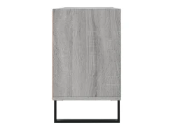 Suporte de TV multimídia prateleira de TV aparador de TV sala de jantar sala de estar quarto sonoma 1035 x 30 x 50 cm madeira projetada cinza 02_0028373