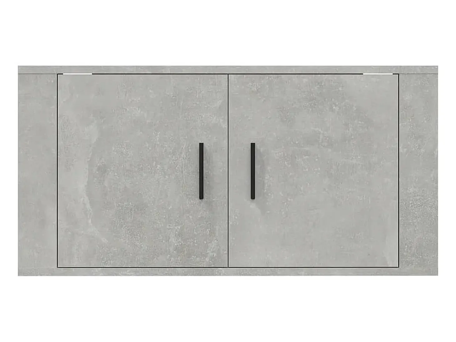 Suporte de TV multimídia prateleira de TV aparador de TV montado na parede adequado para sala de jantar sala de estar quarto 80 x 34,5 x 40 cm cinza 02_0027805