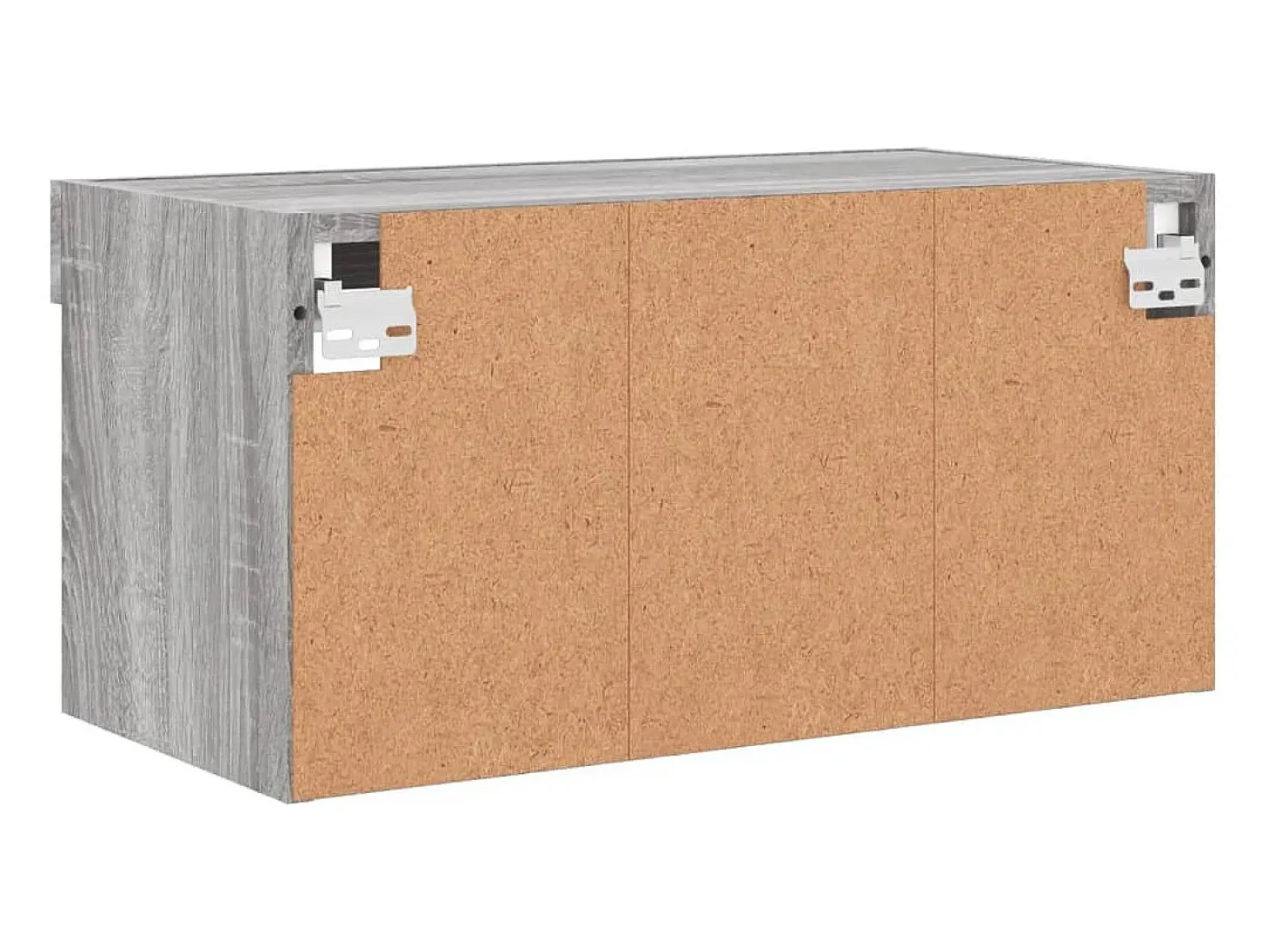 Suporte de TV multimídia prateleira de TV aparador armário de TV sala de jantar sala de estar quarto com luzes LED Sonoma 60 x 30 x 30 cm cinza 02_0026826