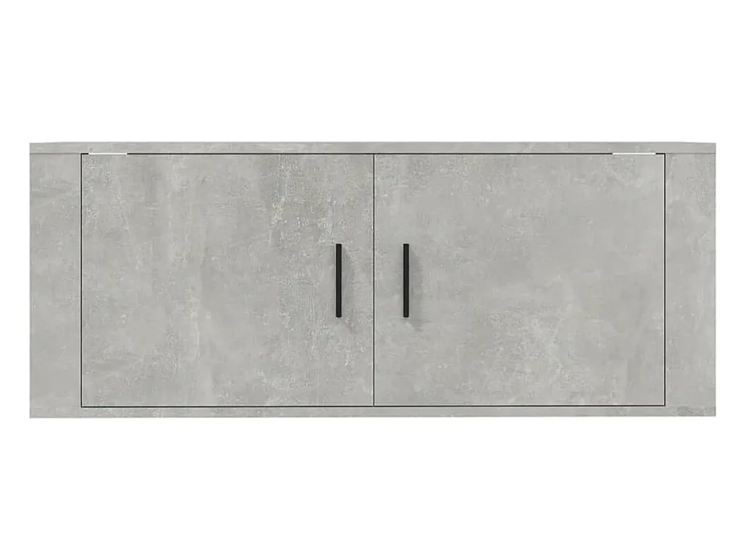 Suporte de TV multimídia prateleira de TV aparador de TV montado na parede adequado para sala de jantar sala de estar quarto 100 x 34,5 x 40 cm cinza 02_0027741