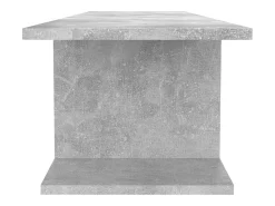 Suporte de TV multimídia prateleira de TV aparador de TV montado na parede adequado para sala de jantar sala de estar quarto 103 x 30 x 26,5 cm cinza 02_0027746