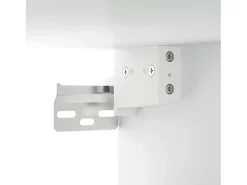 Suporte de TV multimídia prateleira de TV armário de TV aparador de TV sala de jantar sala de estar quarto montado na parede 80 x 34,5 x 40 cm branco 02_0027804