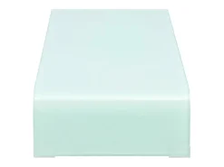 Suporte de TV/aparador/monitor prático e com design exclusivo para TVs de vidro branco de 80 cm (2502231)