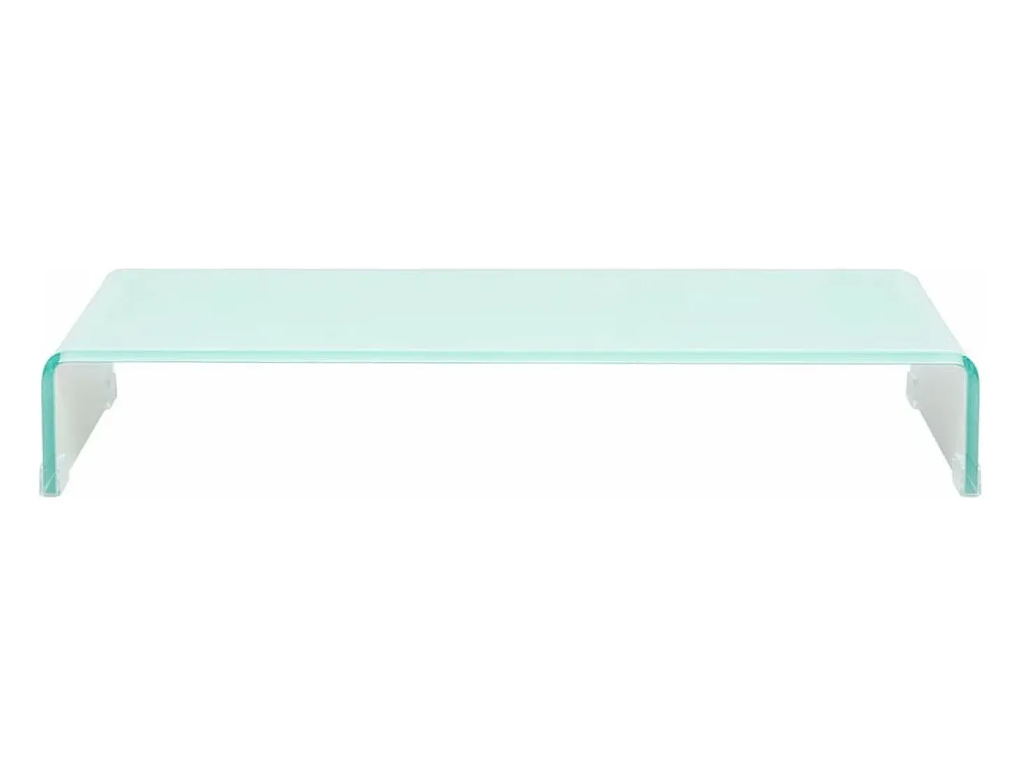 Suporte de TV/aparador/monitor prático e com design exclusivo para TVs de vidro branco de 80 cm (2502231)
