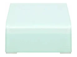 Suporte de TV/aparador/montagem para monitor de design prático para TV de vidro branco de 40 cm 2502227