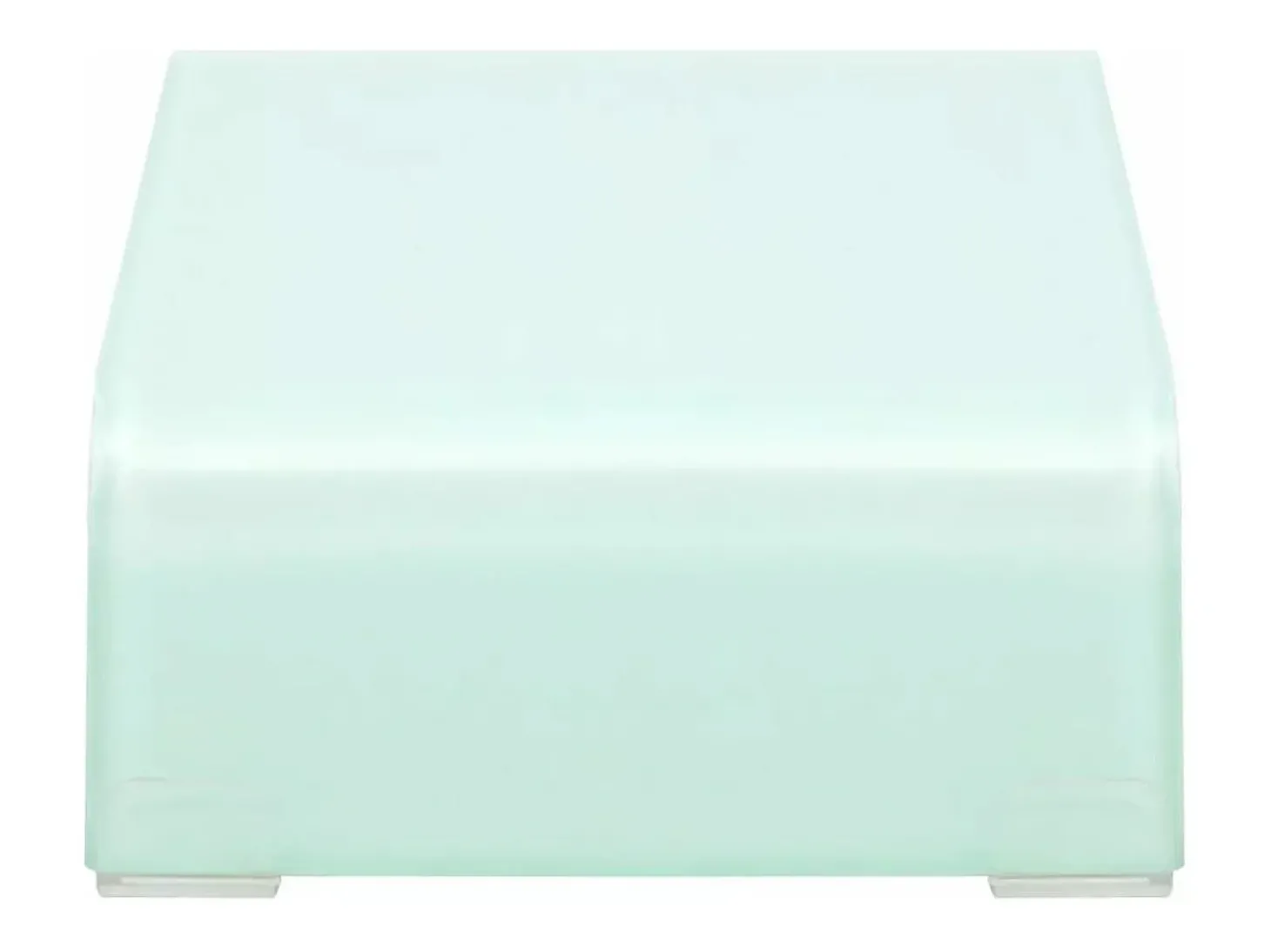 Suporte de TV/aparador/montagem para monitor de design prático para TV de vidro branco de 40 cm 2502227