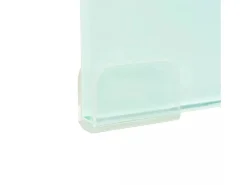 Suporte de TV/aparador/montagem para monitor de design prático para TV de vidro branco de 70 cm 2502049