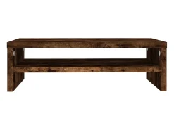 Suporte monitor 42x24x13cm derivados de madeira carvalho fumado PT304576