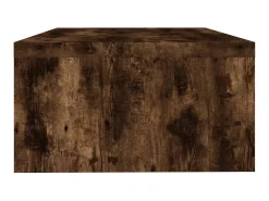 Suporte monitor 42x24x13cm derivados de madeira carvalho fumado PT304576