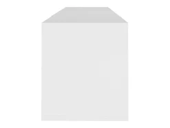 Suporte multimídia para TV prateleira para TV aparador armário para TV sala de jantar sala de estar quarto 120 x 30 x 40,5 cm madeira engenheirada branca 02_0025838