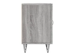 Suporte multimídia para TV prateleira para TV aparador para TV sala de jantar sala de estar quarto Sonoma 150 x 30 x 50 cm madeira industrializada cinza 02_0028404
