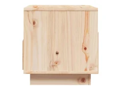 Suporte multimídia para TV prateleira para TV aparador armário para TV sala de jantar sala de estar quarto 60 x 35 x 37 cm madeira maciça de pinho marrom 02_0026138