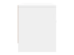 Suporte multimídia para TV prateleira para TV aparador armário para TV sala de jantar sala de estar quarto 102 x 30 x 37,5 cm madeira engenheirada branca 02_0025555