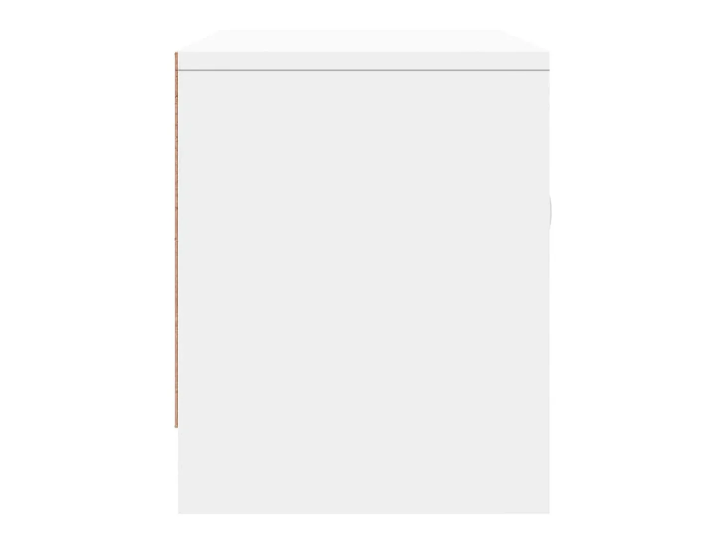 Suporte multimídia para TV prateleira para TV aparador armário para TV sala de jantar sala de estar quarto 102 x 30 x 37,5 cm madeira engenheirada branca 02_0025555