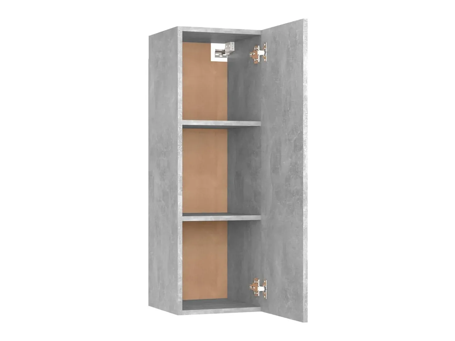 Suporte multimídia para TV prateleira para TV aparador para TV sala de jantar sala de estar quarto 30,5 x 30 x 90 cm madeira industrializada cinza 02_0026125