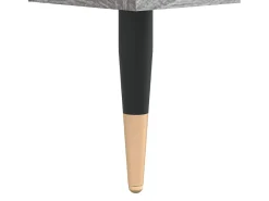 Suporte multimídia para TV prateleira para TV aparador para TV sala de jantar sala de estar quarto Sonoma 160 x 35 x 55 cm madeira industrializada cinza 02_0028423