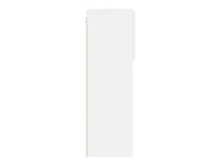 Suporte multimídia para TV prateleira para TV aparador móvel para TV para sala de jantar sala de estar quarto com luzes LED 40,5 x 30 x 90 cm branco 02_0026602