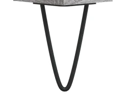 Suporte multimídia para TV prateleira para TV aparador para TV sala de jantar sala de estar quarto Sonoma 104 x 35 x 50 cm madeira industrializada cinza 02_0028374
