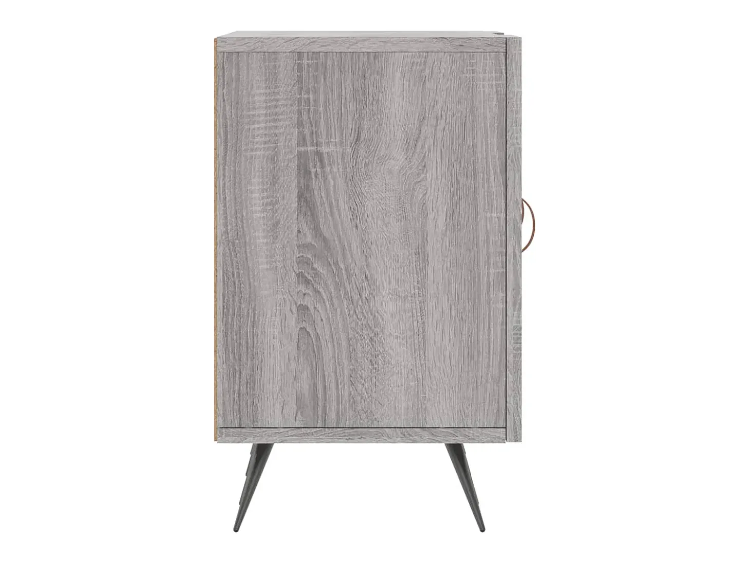 Suporte multimídia para TV prateleira para TV aparador para TV sala de jantar sala de estar quarto Sonoma 150 x 30 x 50 cm madeira industrializada cinza 02_0028401