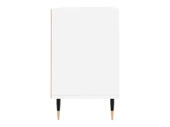 Suporte multimídia para TV prateleira para TV aparador armário para TV sala de jantar sala de estar quarto 103,5 x 30 x 50 cm madeira engenheirada branca 02_0025641