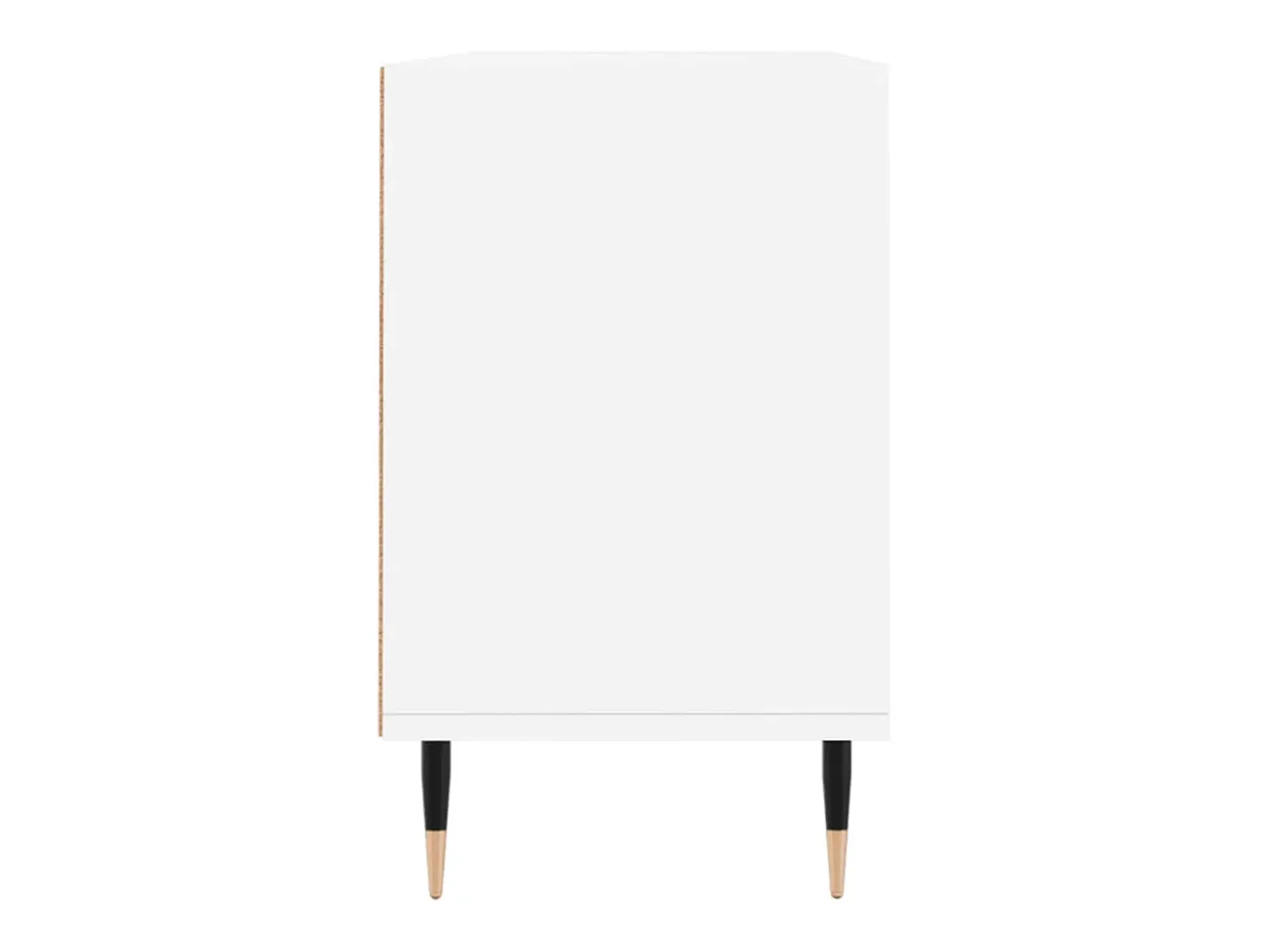 Suporte multimídia para TV prateleira para TV aparador armário para TV sala de jantar sala de estar quarto 103,5 x 30 x 50 cm madeira engenheirada branca 02_0025641
