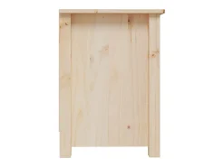 Suporte multimídia para TV prateleira para TV aparador para TV sala de jantar sala de estar quarto 70 x 36,5 x 52 cm madeira maciça de pinho marrom 02_0026190