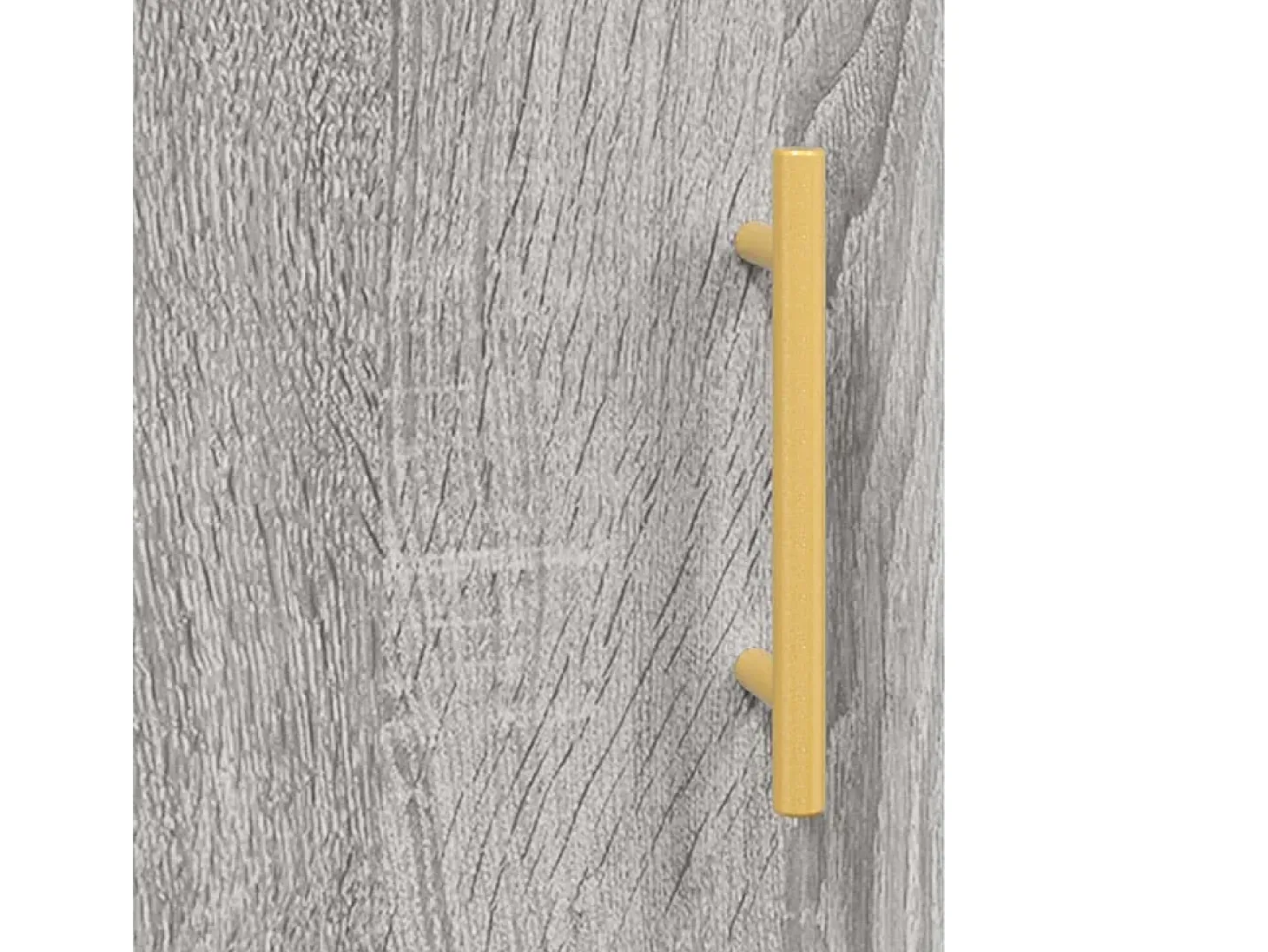 Suporte multimídia para TV prateleira para TV aparador para TV sala de jantar sala de estar quarto Sonoma 150 x 30 x 50 cm madeira industrializada cinza 02_0028402