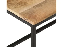 Suporte multimídia para TV prateleira para TV aparador para TV sala de jantar sala de estar quarto 180 x 30 x 50 cm madeira de mangueira marrom natural 02_0026089