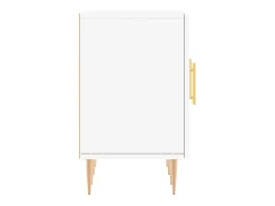 Suporte multimídia para TV prateleira para TV aparador para TV sala de jantar sala de estar quarto 150 x 30 x 50 cm madeira engenheirada branca 02_0025992