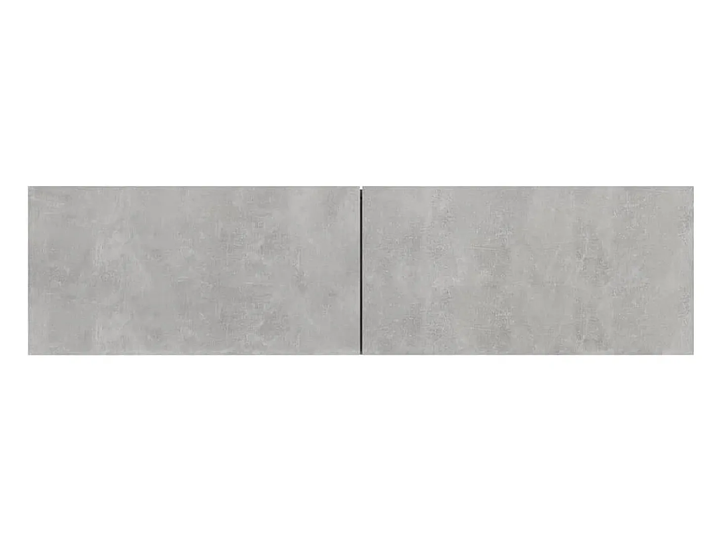 Suporte multimídia para TV prateleira para TV armário para TV sala de jantar sala de estar quarto 120 x 30 x 30 cm madeira engenheirada cinza concreto 02_0025806