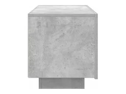 Suporte multimídia para TV prateleira para TV aparador para TV para sala de jantar sala de estar quarto 100 x 35 x 40 cm madeira industrializada cinza 02_0025490