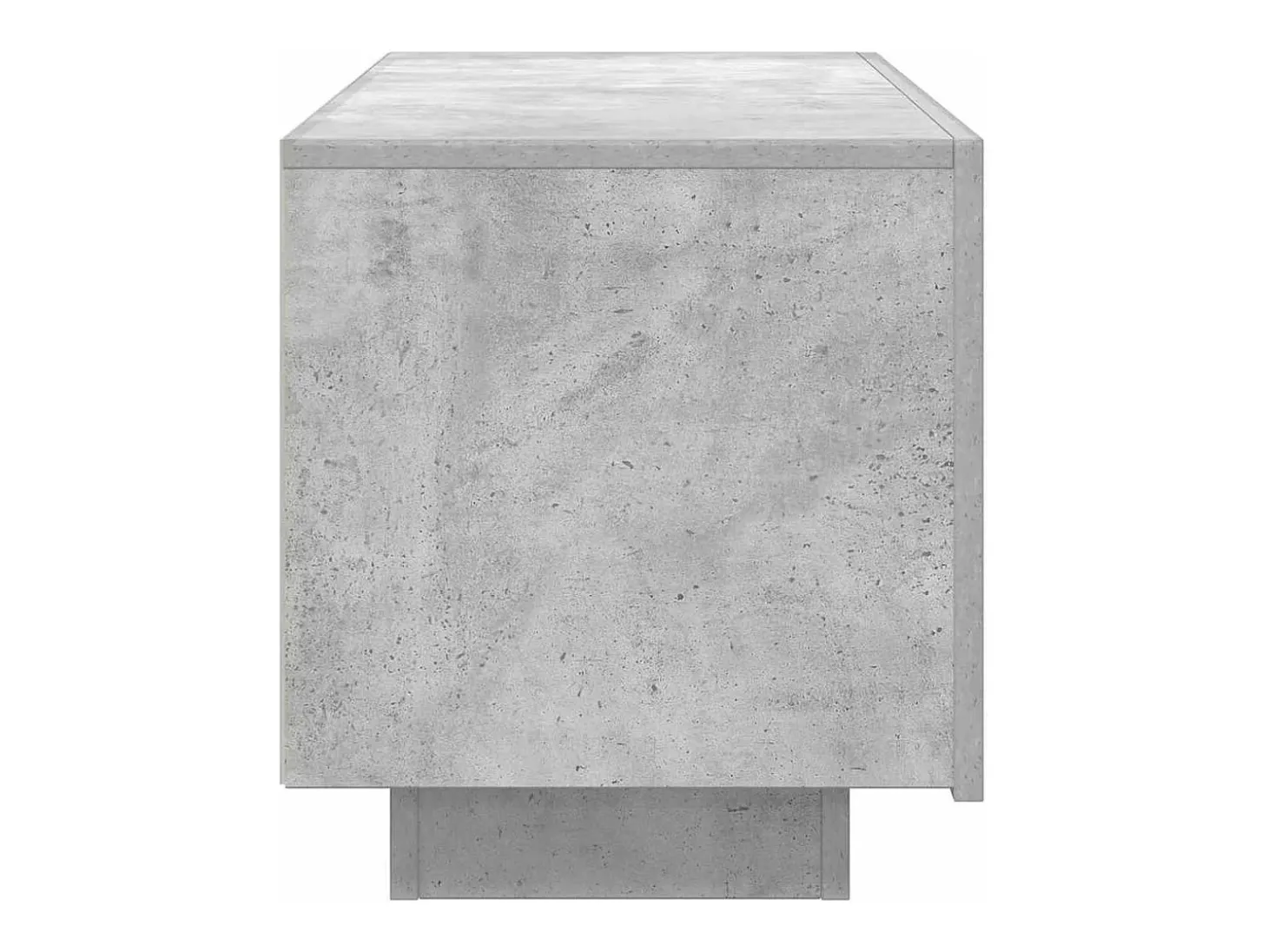 Suporte multimídia para TV prateleira para TV aparador para TV para sala de jantar sala de estar quarto 100 x 35 x 40 cm madeira industrializada cinza 02_0025490