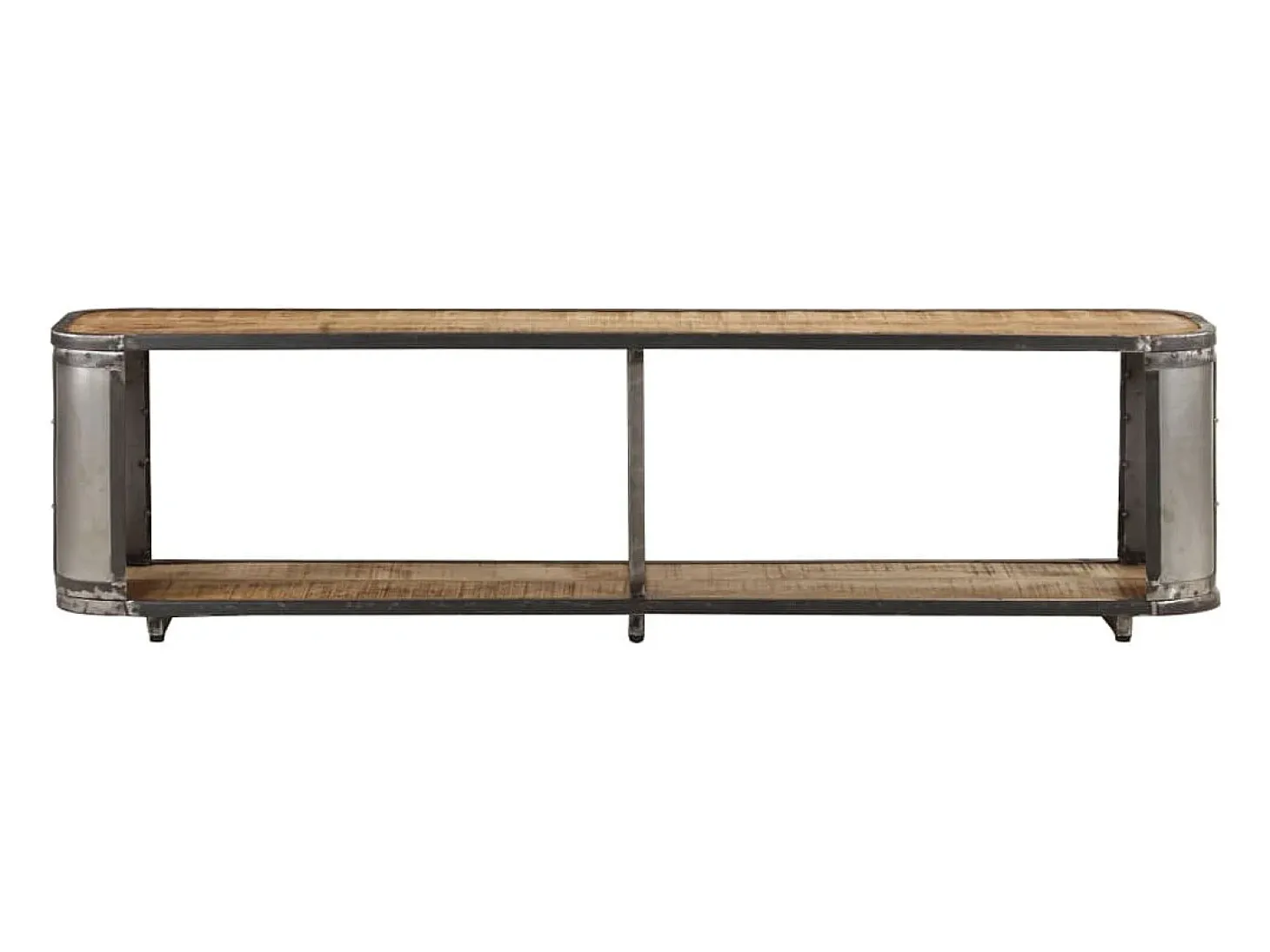 Suporte multimídia para TV prateleira para TV armário para TV sala de jantar sala de estar quarto 150 x 30 x 40 cm madeira maciça de manga marrom 02_0025961