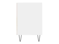 Suporte multimídia para TV prateleira para TV aparador para TV sala de jantar sala de estar quarto 100 x 35 x 55 cm madeira engenheirada branca 02_0025508
