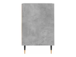 Suporte multimídia para TV prateleira para TV aparador armário para TV sala de jantar sala de estar quarto 100 x 35 x 55 cm madeira industrializada cinza 02_0025515