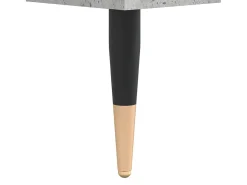 Suporte multimídia para TV prateleira para TV aparador armário para TV sala de jantar sala de estar quarto 100 x 35 x 55 cm madeira industrializada cinza 02_0025515