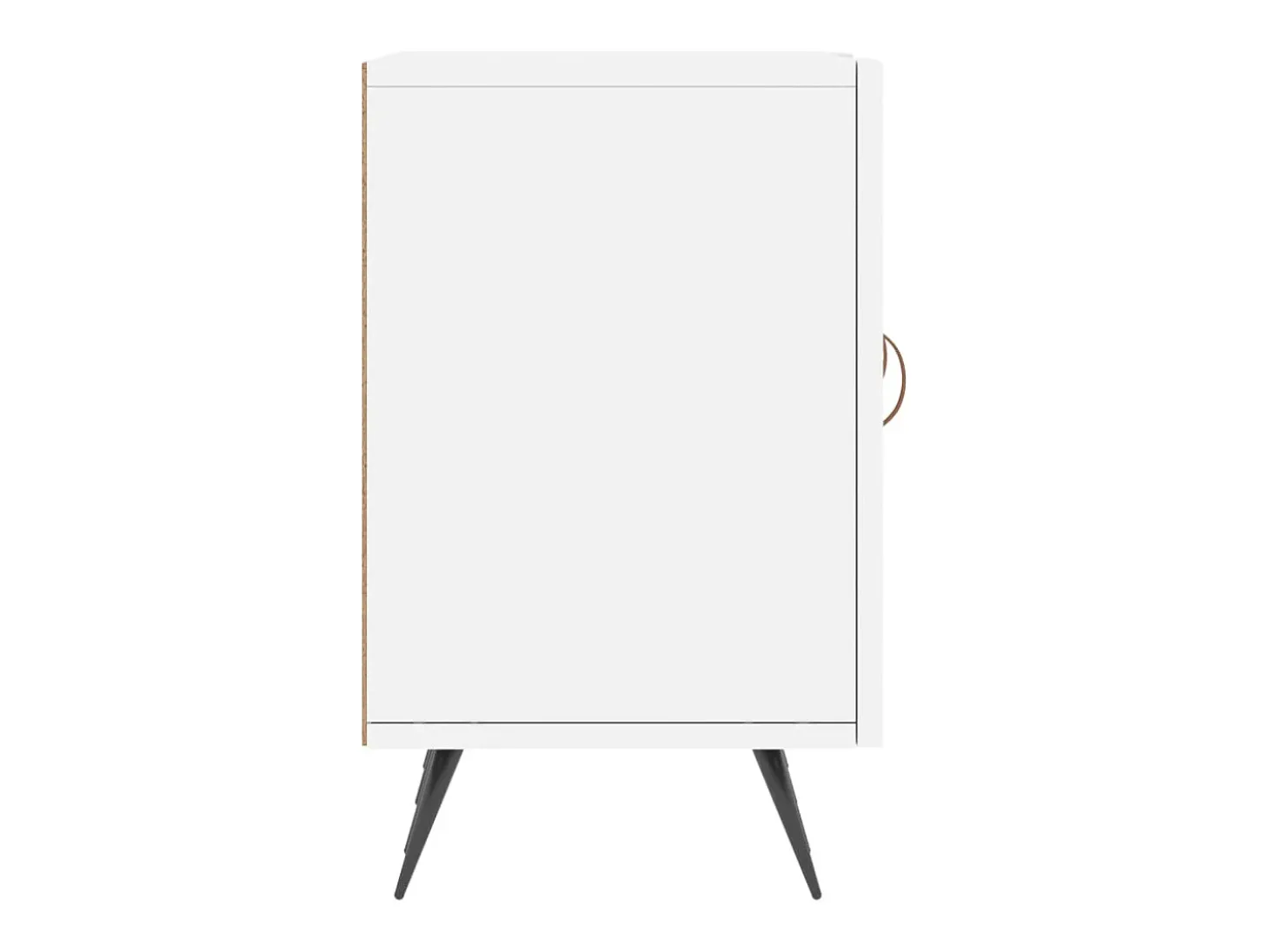 Suporte multimídia para TV prateleira para TV aparador armário para TV sala de jantar sala de estar quarto 150 x 30 x 50 cm madeira engenheirada branca 02_0025988