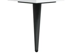 Suporte multimídia para TV prateleira para TV aparador armário para TV sala de jantar sala de estar quarto 150 x 30 x 50 cm madeira engenheirada branca 02_0025988