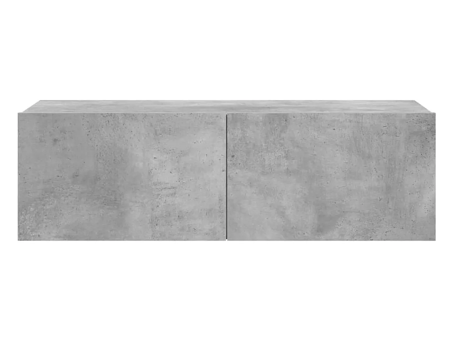 Suporte multimídia para TV prateleira para TV aparador para TV sala de jantar sala de estar quarto 100 x 30 x 30 cm madeira industrializada cinza 02_0025433