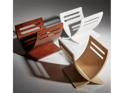 Suporte para jornais 30x29x36 cm natural