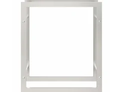 Suporte para lenha 50x28x56 cm aço inoxidável PT237251