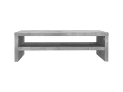 Suporte para monitor 42x24x13 cm contraplacado cinzento cimento PT631517