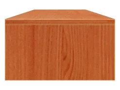 Suporte para monitor 100x27x15 cm pinho maciço castanho mel PT518621