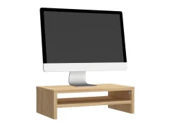 Suporte para monitor 42x24x13 cm contraplacado carvalho sonoma PT395017