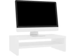 Suporte para monitor 42x24x13 cm contraplacado branco PT953471