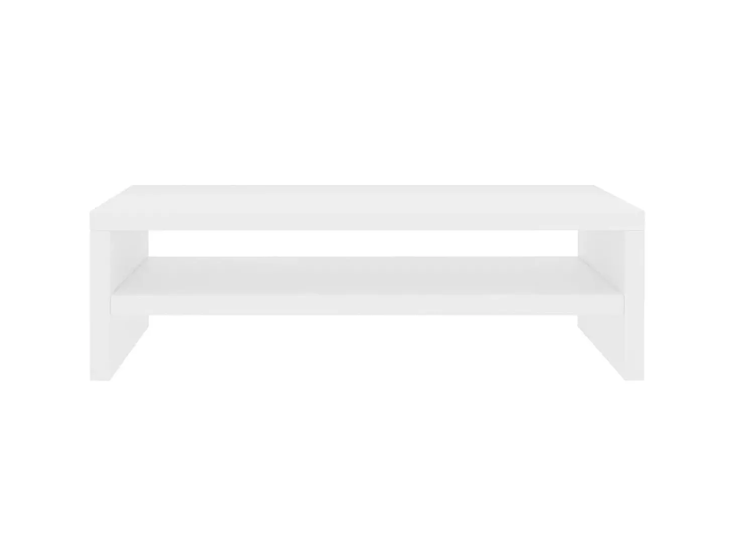 Suporte para monitor 42x24x13 cm contraplacado branco PT953471