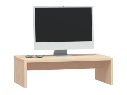 Suporte para monitor 50x27x15 cm madeira de pinho maciça PT764542