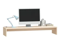 Suporte para monitor 100x27x15 cm madeira de pinho maciça PT232624