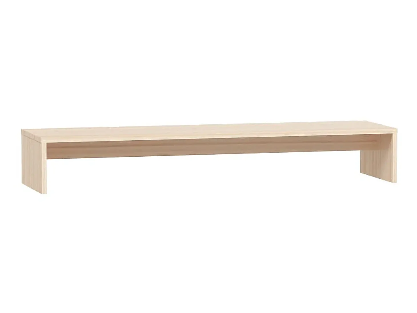 Suporte para monitor 100x27x15 cm madeira de pinho maciça PT232624