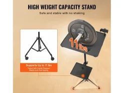 Suporte para Projetor SucceBuy Suporte para Projetor com Rodízios, Tripé para Portátil, Altura de 80 a 170 cm